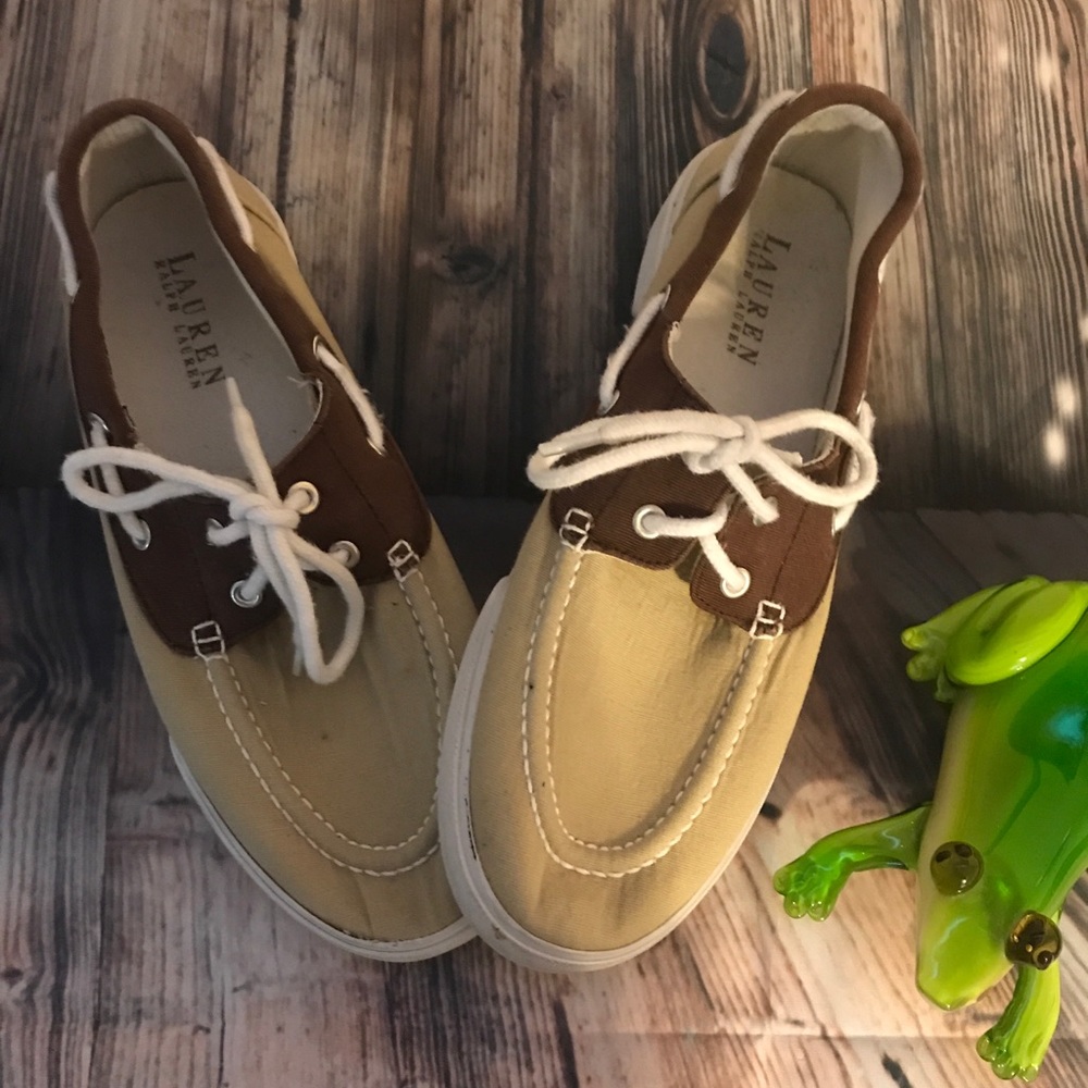 Ralph Lauren canvas shoes